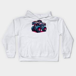 Monster Truck Kids Hoodie